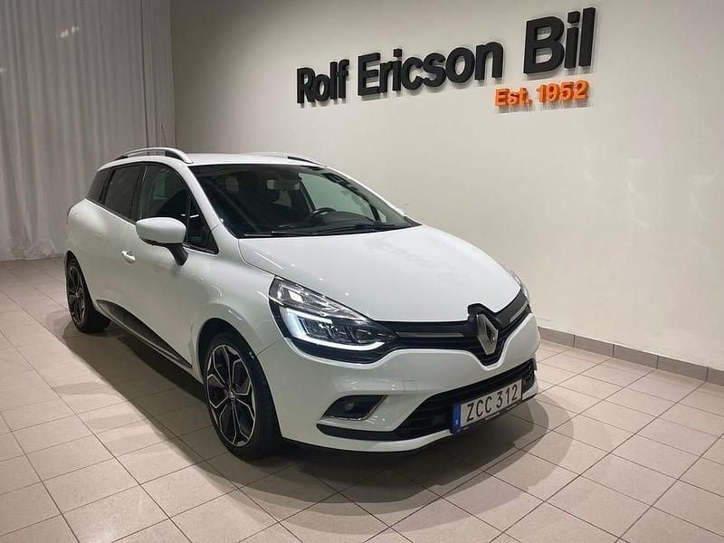 Begagnad Renault Clio IV Intens 91 HK (66 kW) 2018 Vit Kombi