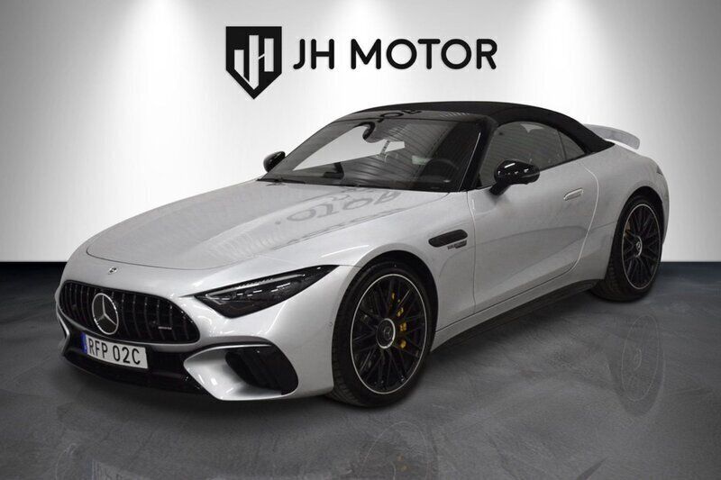Begagnad Mercedes SL63 AMG AMG 585 HK (430 kW) 2022 Silver Cab