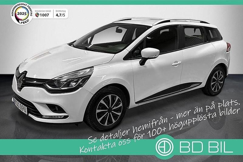 Vit Begagnad 2020 Renault Clio GrandTour Kombi | 113 900 kr (Marknadspris) - Bild 1/3