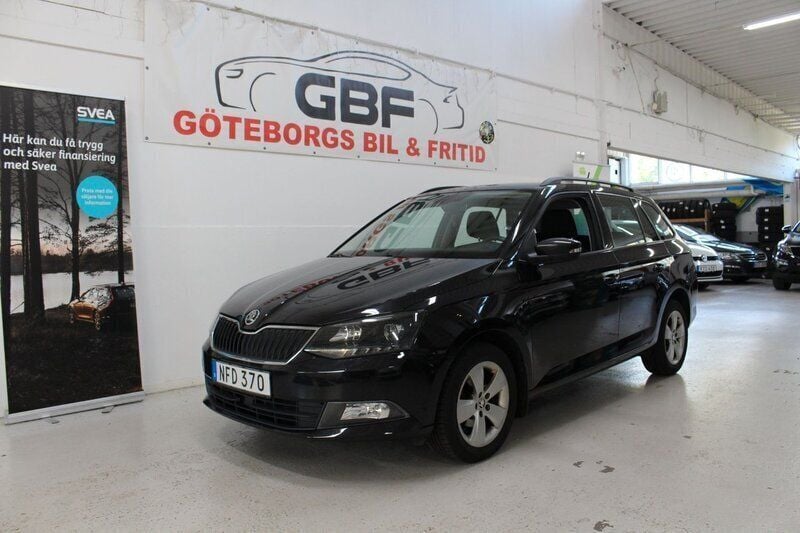 Svart Begagnad 2016 Skoda Fabia Style Kombi | 84 900 kr (Bra pris) - Bild 1/4