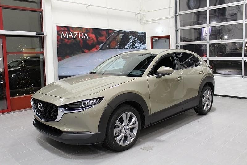 Gul Ny 2025 Mazda CX-30 Exclusive-Line SUV | 369 900 kr (Marknadspris) - Bild 1/4