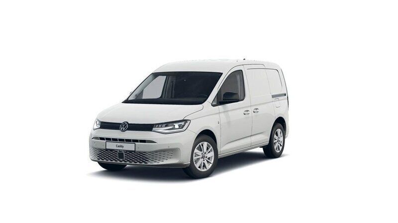 Vit (candyvit) Ny 2025 VW Caddy Minibuss | 432 875 kr (Marknadspris) - Bild 1/4
