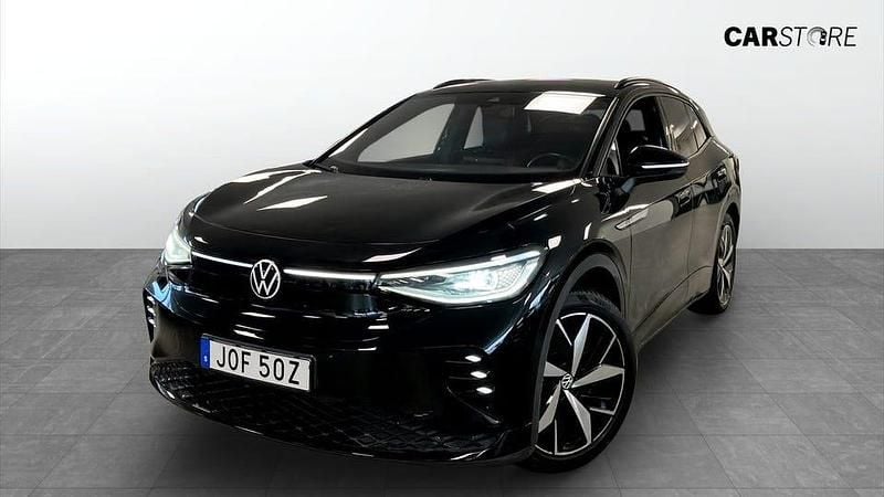 Svart Begagnad 2022 VW ID.4 GTX SUV | 299 900 kr (Superpris) - Bild 1/4