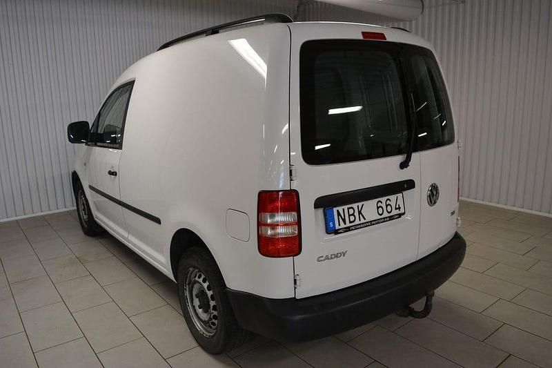 Begagnad VW Caddy 102 HK (75 kW) 2013 Vit Minibuss