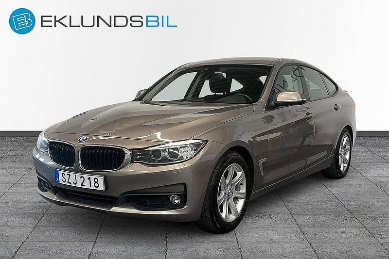 Ljusbrun (brun metallic) Begagnad 2014 BMW 320 Gran Turismo Halvkombi | 119 900 kr (Bra pris) - Bild 1/4