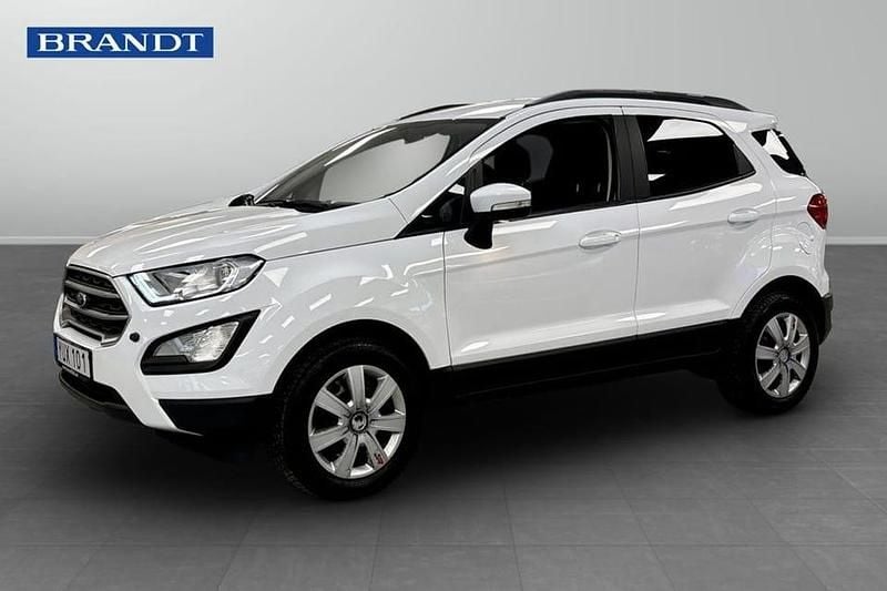 Vit Begagnad 2019 Ford Ecosport Trend+ SUV | 119 900 kr (Bra pris) - Bild 1/4