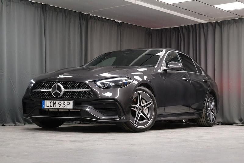 Grå Begagnad 2024 Mercedes C200 Premium Sedan | 499 000 kr (Dyr) - Bild 1/4