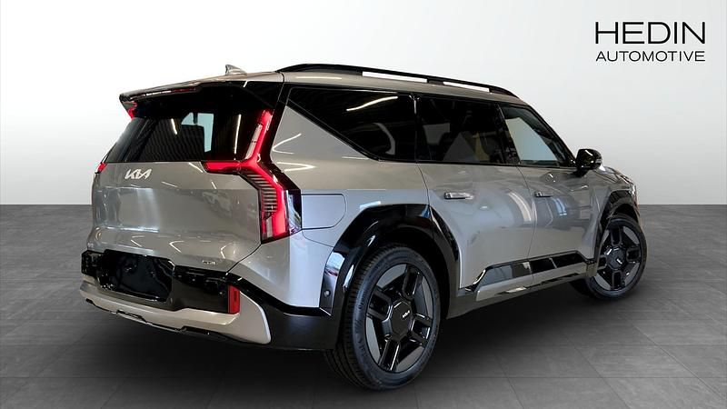 Ny Kia EV9 GT-Line 283 kW (385 HK) 2025 Grå (grey) SUV