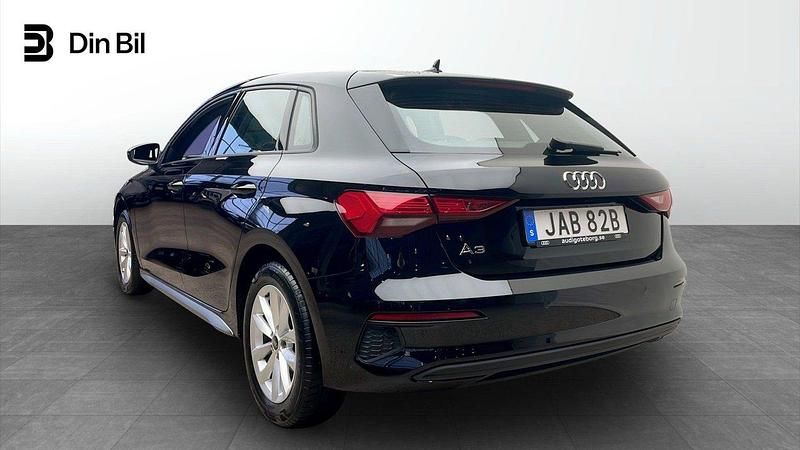 Begagnad Audi A3 Sportback Proline 150 HK (110 kW) 2022 Svart Halvkombi