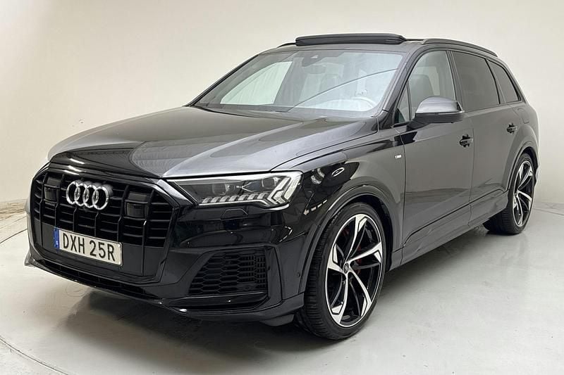 Svart Begagnad 2021 Audi Q7 Proline SUV | 480 000 kr - Bild 1/4