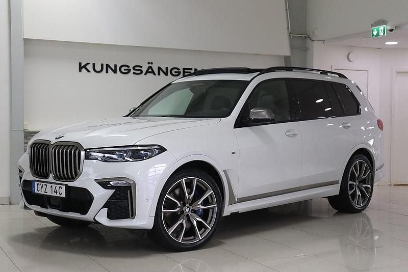 Begagnad BMW X7 M Sport 400 HK (294 kW) 2020 Vit SUV