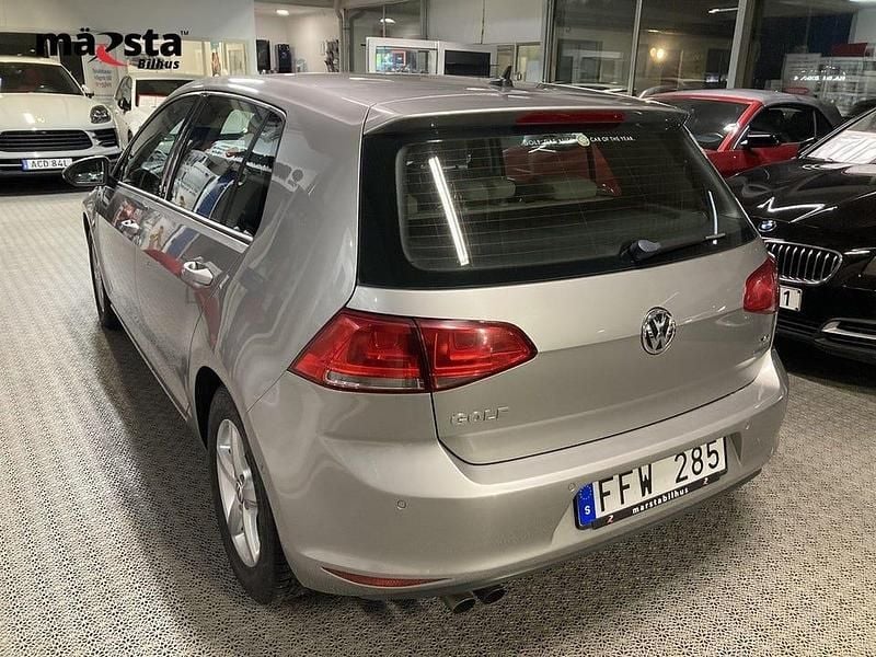 Begagnad VW Golf VII 122 HK (89 kW) 2013 Silver Halvkombi