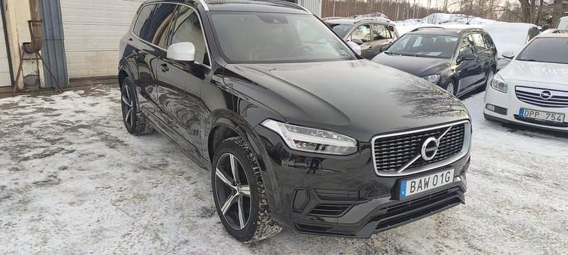 Begagnad Volvo XC90 R-Design 407 HK (299 kW) 2016 Svart SUV