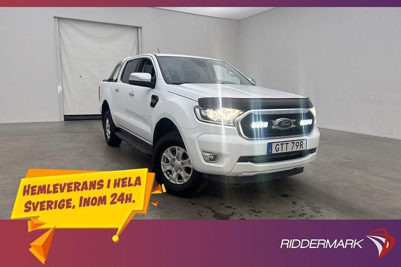 Vit Begagnad 2021 Ford Ranger XLT Pickup | 309 800 kr (Bra pris) - Bild 1/3