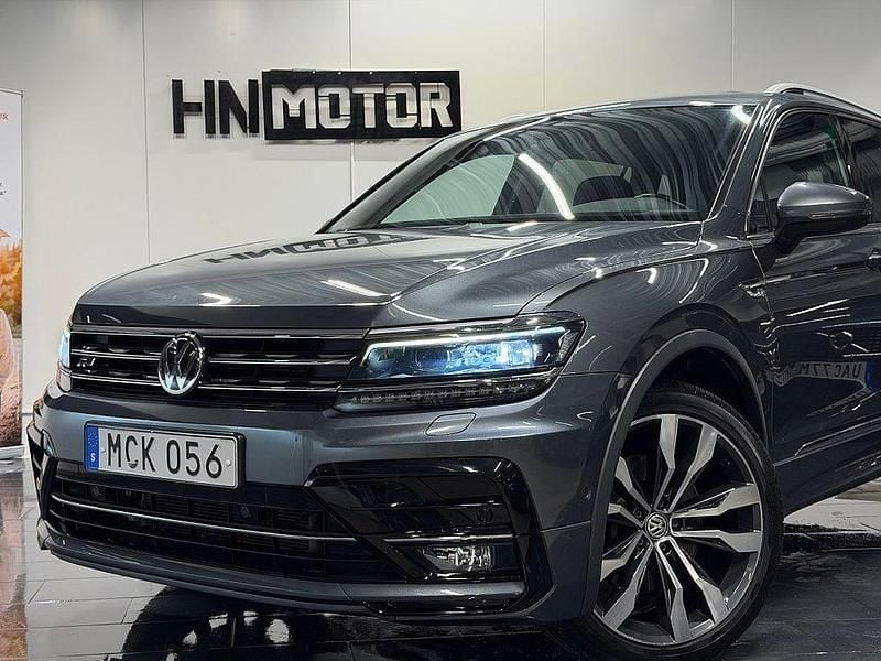 Begagnad VW Tiguan Allspace 190 HK (139 kW) 2018 Mörkgrå SUV