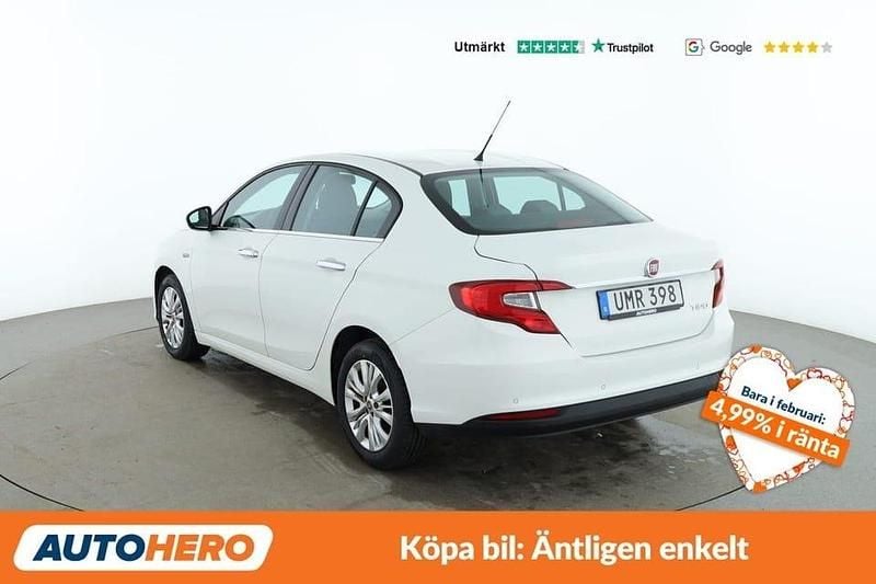 Begagnad Fiat Tipo 112 HK (82 kW) 2016 Vit Sedan