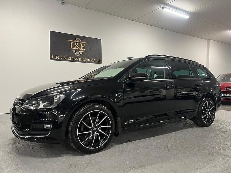 Svart Begagnad 2013 VW Golf VII GT Kombi | 109 900 kr (Marknadspris) - Bild 1/4