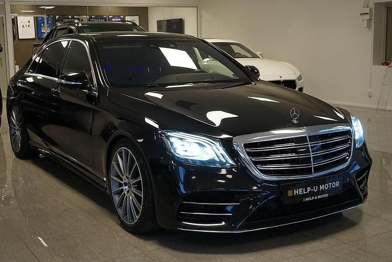 Svart Begagnad 2019 Mercedes S400 AMG Sedan | 699 000 kr (Dyr) - Bild 1/4