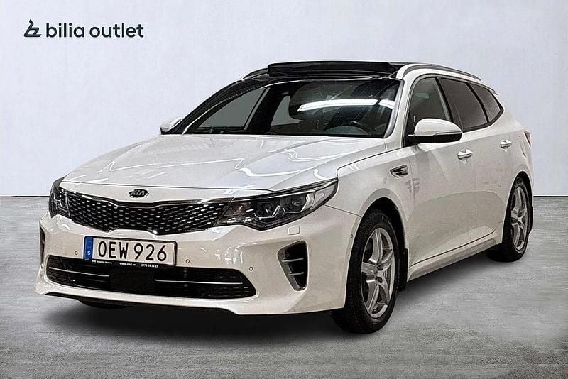 Vit Begagnad 2016 Kia Optima Kombi | 149 900 kr (Marknadspris) - Bild 1/3