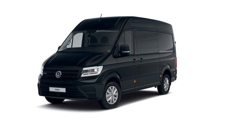 Svart (deep black pärleffekt) Ny 2025 VW Crafter Van | 768 685 kr (Marknadspris) - Bild 1/3