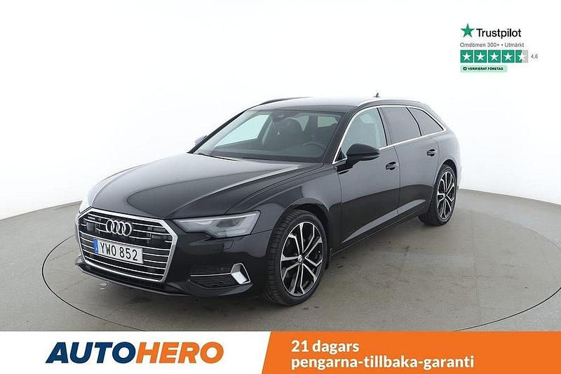 Svart Begagnad 2018 Audi A6 Sport Kombi | 327 000 kr (Dyr) - Bild 1/4