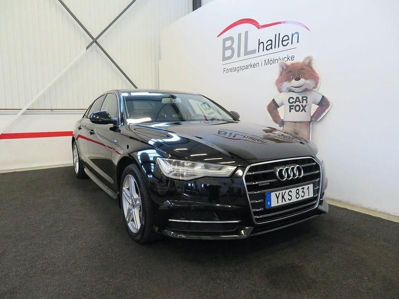 Svart Begagnad 2016 Audi A6 Ambition Sedan | 215 000 kr (Marknadspris) - Bild 1/4
