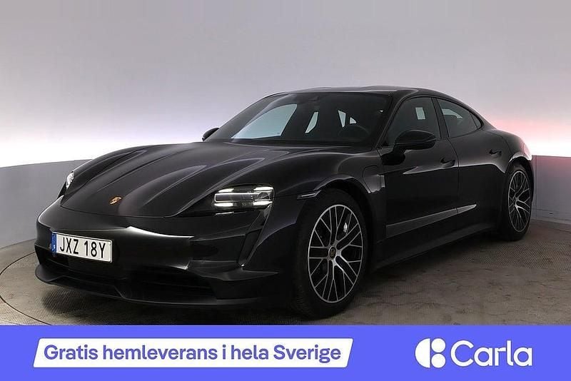 Begagnad Porsche Taycan 205 kW (280 HK) 2021 Svart Sedan