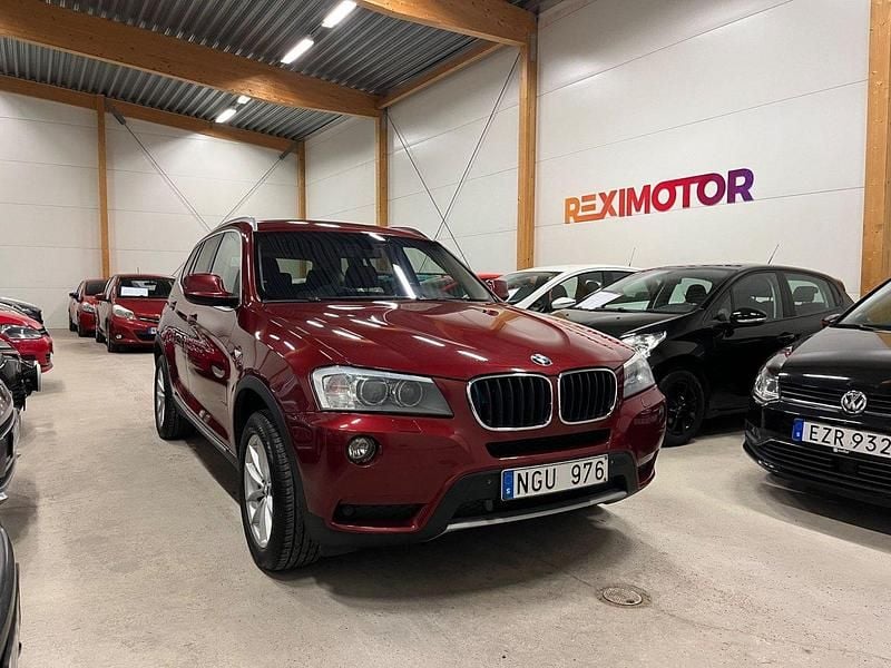 Röd Begagnad 2013 BMW X3 SUV | 109 900 kr (Bra pris) - Bild 1/4
