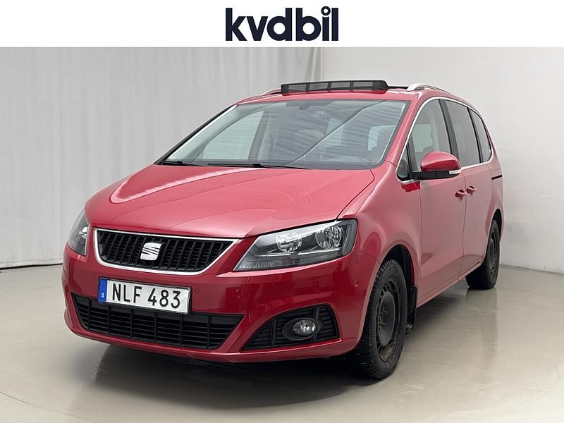 Röd Begagnad 2015 Seat Alhambra Ecomotive Minibuss | 131 000 kr (Bra pris) - Bild 1/3