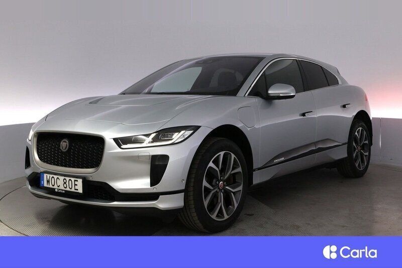 Grå Begagnad 2019 Jaguar I-Pace SE SUV | 266 900 kr - Bild 1/4