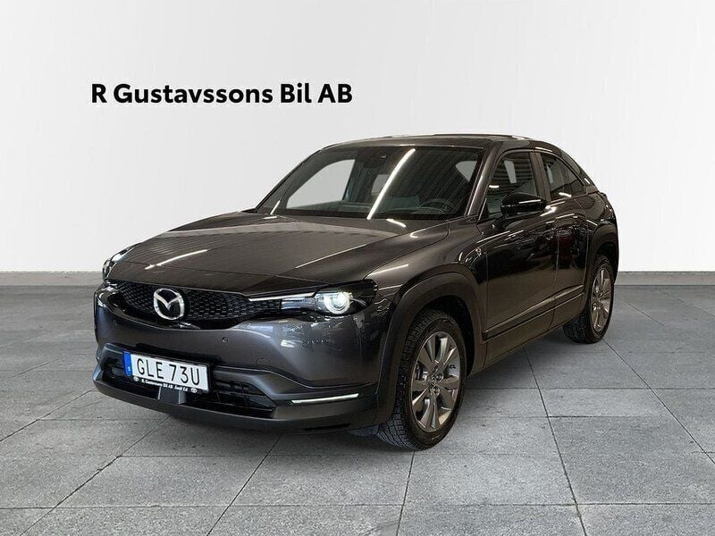 Grå Begagnad 2024 Mazda MX30 Exclusive-Line SUV | 319 900 kr - Bild 1/4