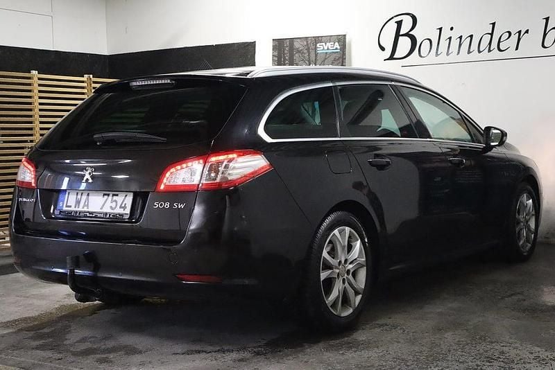 Begagnad Peugeot 508 SW 163 HK (119 kW) 2011 Svart Kombi