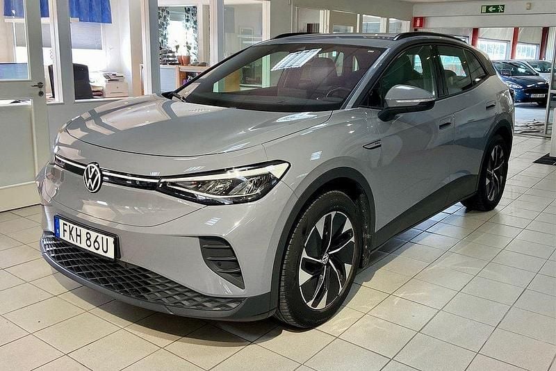 Grå Begagnad 2021 VW ID.4 Pro Performance SUV | 319 800 kr (Superpris) - Bild 1/4