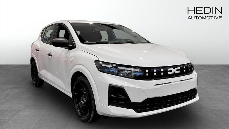 Ny Dacia Sandero Essentiel 101 HK (74 kW) 2026 Snövit Halvkombi