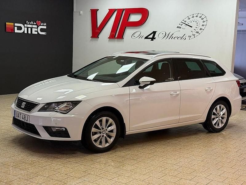 Begagnad Seat Leon ST Style 131 HK (96 kW) 2020 Vit Kombi