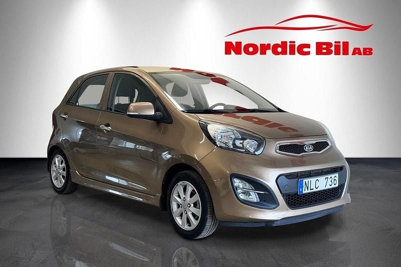 Brun Begagnad 2012 Kia Picanto Comfort Halvkombi | 69 900 kr (Lite dyr) - Bild 1/4