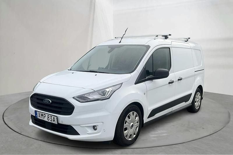 Vit Begagnad 2021 Ford Transit | 125 000 kr - Bild 1/4
