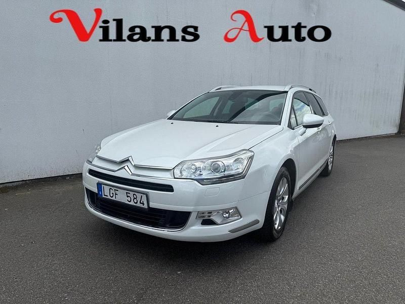 Vit Begagnad 2011 Citroën C5 Kombi | 69 900 kr (Marknadspris) - Bild 1/4