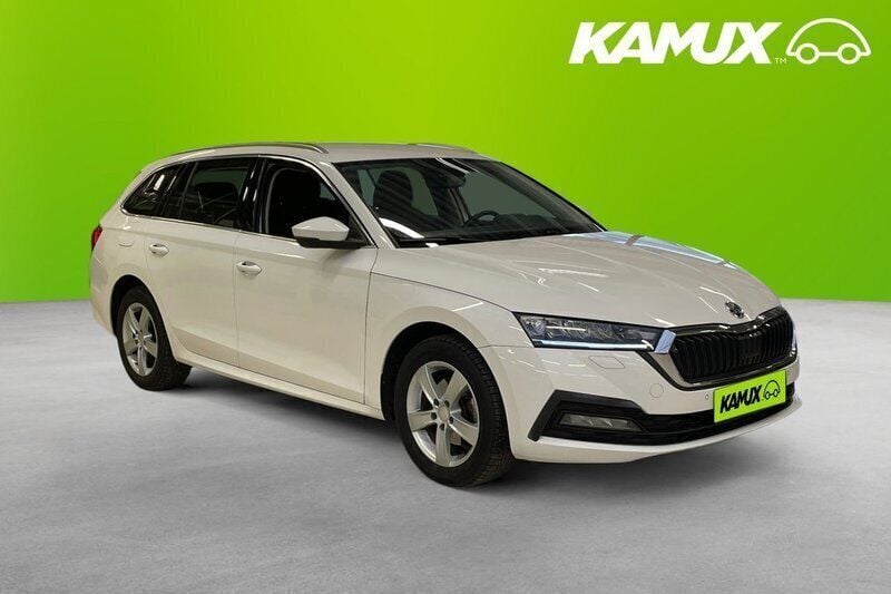 Vit Begagnad 2021 Skoda Octavia Ambition Kombi | 184 900 kr (Bra pris) - Bild 1/4