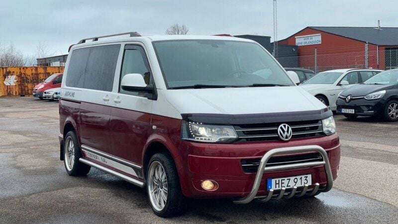 Begagnad VW Multivan Highline 180 HK (132 kW) 2014 Vit Van