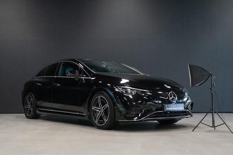 Begagnad Mercedes EQE350 Advanced Plus 214 kW (292 HK) 2023 Svart Sedan