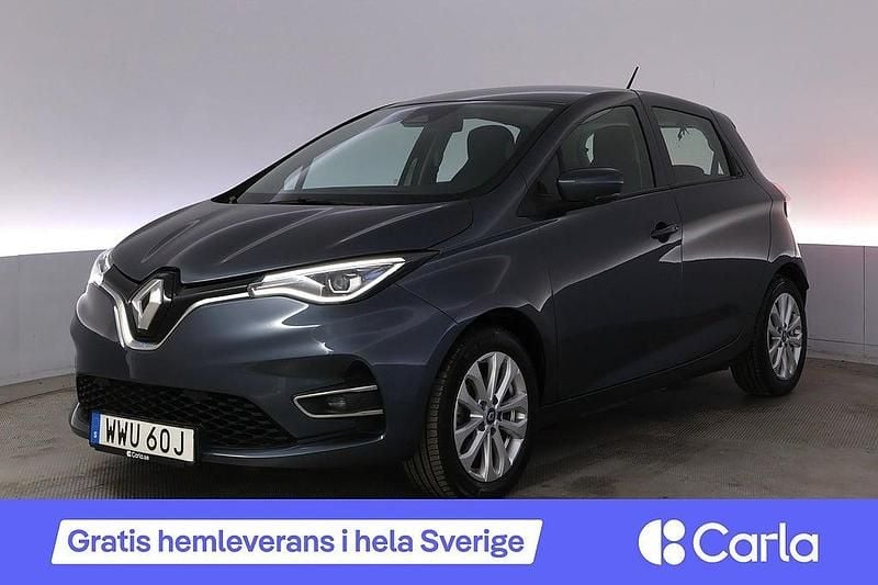Begagnad Renault Zoe Zen 80 kW (109 HK) 2021 Grå Halvkombi