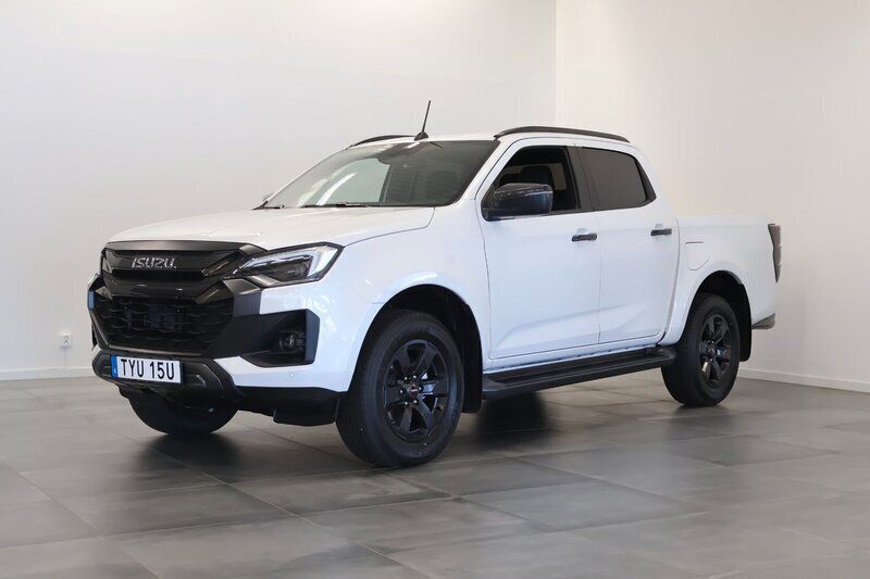 Grå (obsidian grey metallic) Ny 2024 Isuzu D-Max Pickup | 712 375 kr (Bra pris) - Bild 1/4