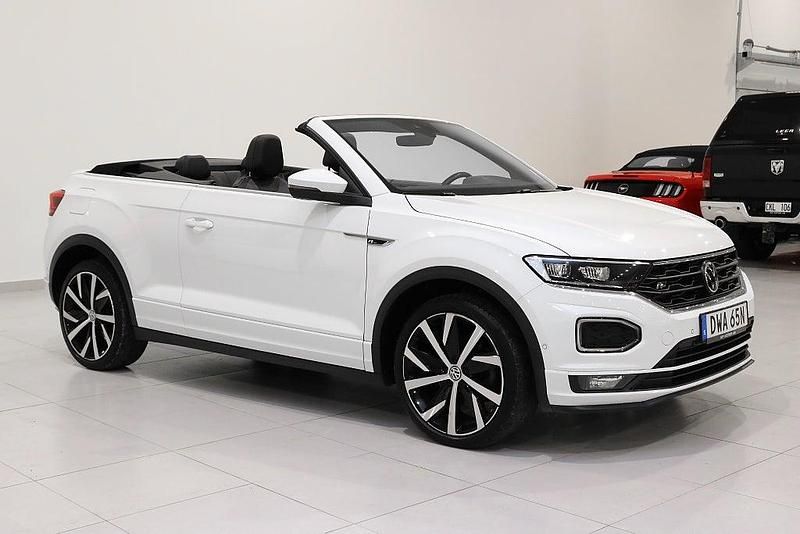 Begagnad VW T-Roc Cabriolet Beats 150 HK (110 kW) 2020 Vit Cab