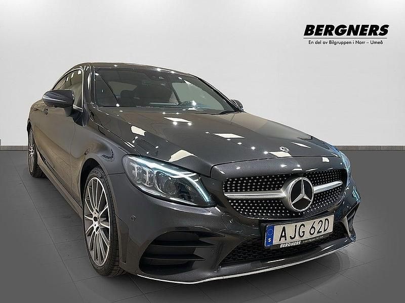 Begagnad Mercedes C300 AMG 258 HK (189 kW) 2019 Grå Sportkupé