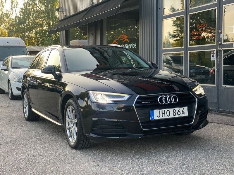 Svart Begagnad 2016 Audi A4 Proline Kombi | 179 900 kr (Marknadspris) - Bild 1/4