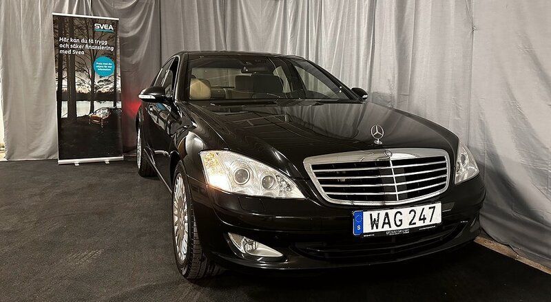 Begagnad Mercedes S420 320 HK (235 kW) 2009 Svart Sedan