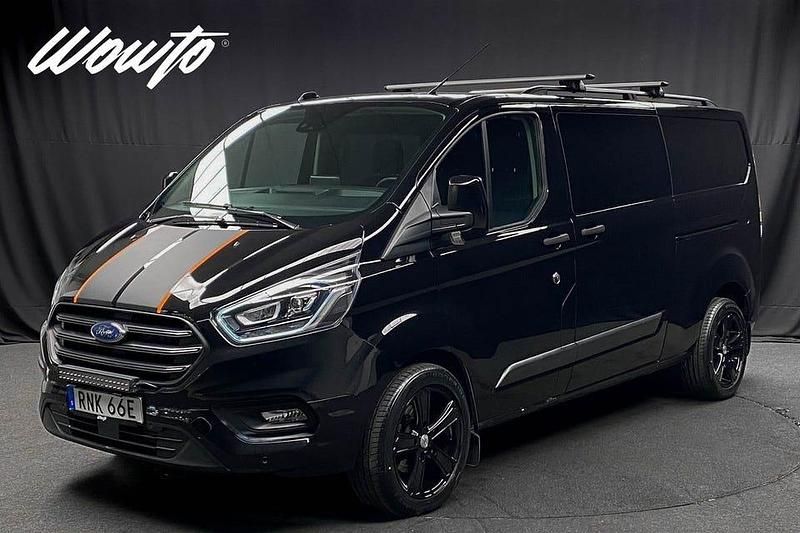 Agate svart metallic Begagnad 2023 Ford Transit Custom Van | 499 800 kr - Bild 1/3