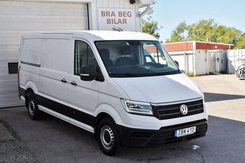 Vit Begagnad 2020 VW Crafter Van | 369 000 kr (Marknadspris) - Bild 1/4