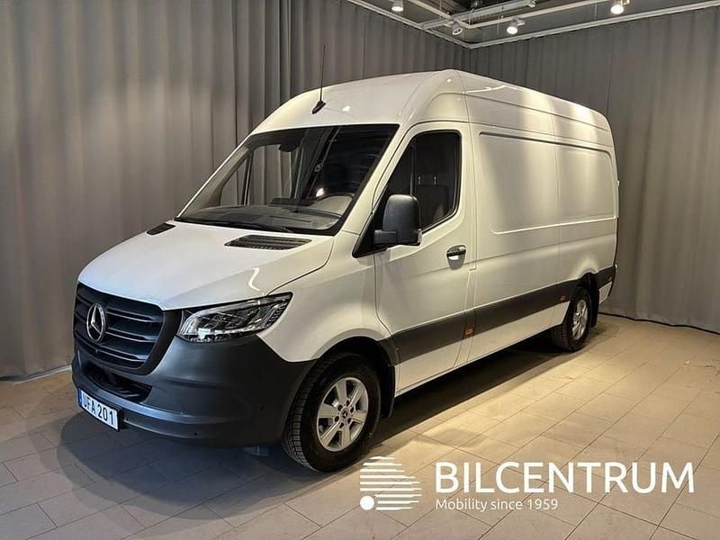 Vit Begagnad 2019 Mercedes Sprinter Van | 319 900 kr (Marknadspris) - Bild 1/4